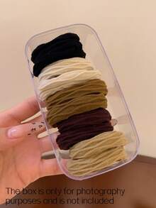 6-Pack Non-Slip Thick For Women & Girls - Solid Color Elegant & Cute Elastic Ponytail Set, Yoga Sports For Gym Running Travel Party Daily Use Gift Ideas Hair, Hair Accessory, Hair Accessories,Accessories, Hair Accessories Fall,Travel, Hair Tools,Accessories Women, Hair Stuff,Fall,Hair,Hair Accessories,Accessories,Hair Accessories Travel,Hair Accessories,Accessories Women,Hair Accessory,Hair Accessories Women,Hair Tools,Hair Stuff,Stuff,Beauty Accessories,Gifts,Travel,Gifts For Women,Hair Stuff,Stocking Stuffers For Women,Stocking Fillers Women,Stocking Stuffers For Adults,Stocking Fillers For Adult,Hair Stuff,Women's Accessories,Stocking Stuffer,Coming-Of-Age Hair Accessory,Christmas Hair Accessories,Gift Ideas For Women,Beauty Stocking Fillers,Christmas Gifts For Women Head Accessories Hair Ties Rubber Bands - Multicolor - View 28