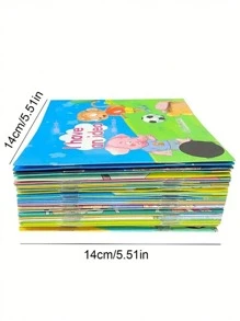 5 Preschool English Graded Reading Children's English Picture Books Enlightenment Early Education Storybooks 60 Books Christmas, Christmas Gifts, New Year Gifts Children's English Graded Reading Full 60 Books Children's Primary School Students Extracurricular Audio Companion Reading Picture Books