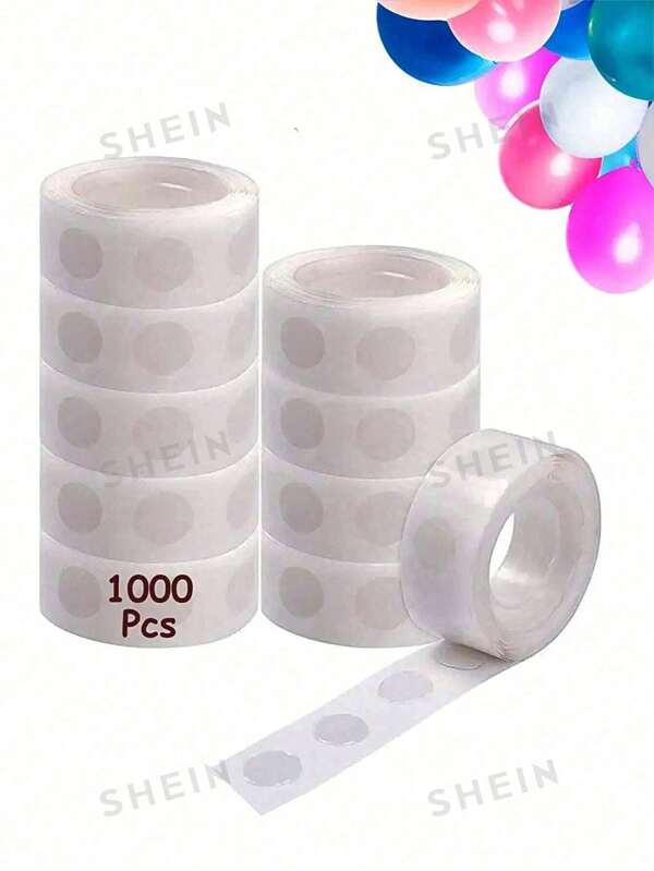 Sticky Balloon Accessories, Double-Sided Dot Glue Beads, Transparent DIY Balloon Decor, Party/Wedding Decoration, No Trace Glue Dots, Non-Damaging To Walls
