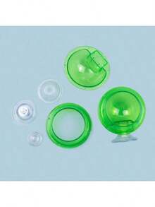 2 Pack Suction Cup Reptile Feeder – Cricket & Water Dish For Chameleons, Geckos, Bearded Dragons – No-Spill Ledge Bowl For Lizards & Amphibians - Green - View 6