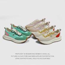 Women Chunky Shoes - 綠色 - 查看 3