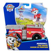 Paw Patrol Spin Master 授權官方  消防車玩具附人偶，適合 3 歲及以上男孩女孩 - MARSHALL - 查看 1