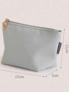 حقيبة مستحضرات تجميل صغيرة، حقيبة مكياج أنيقة وعصرية للنساء، حقيبة داخلية لأحمر الشفاه مناسبة للسفر