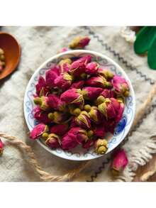 1包30克/60克/90克干平吟玫瑰花，适用于蜡烛制作、肥皂装饰、香氛添加、节日活动装饰、客厅/卧室/办公室/咖啡厅装饰，以及各种节日和派对。