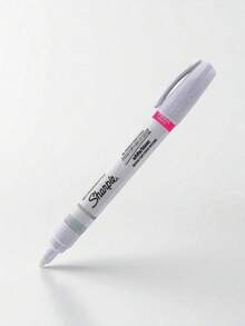 12 Marcadores de tinta blanca Sharpie Marcador de pintura, punta media, blanco, paquete de 12 - Blanco - Ver 4