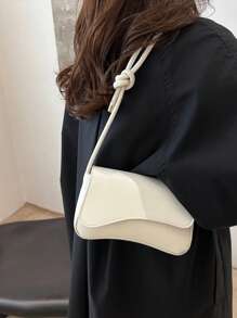 Modische, minimalistische und vielseitige Damen-Sattelhandtasche aus PU-Leder, perfekt für Hochschulabsolventen, Büromitarbeiter, geeignet für Büro, Universität, Arbeit, Geschäft, Pendeln, Outdoor, Reisen, Wandern