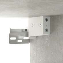 Larryhot Armario de pared Gris Hormigón 60x30x60 cm Madera de Ingeniería, bonito y práctico, ideal para almacenaje y decoración del hogar - Blanco - Ver 7