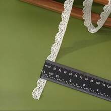 10条/包 - 共10码白色蕾丝花边，扇形蕾丝滚边缝纫蕾丝丝带，适用于工艺品、连衣裙、礼品包装、婚礼、家居装饰、鞋带、计划本、返校季、派对、用途广泛、节日 - 彩色 - 查看 2