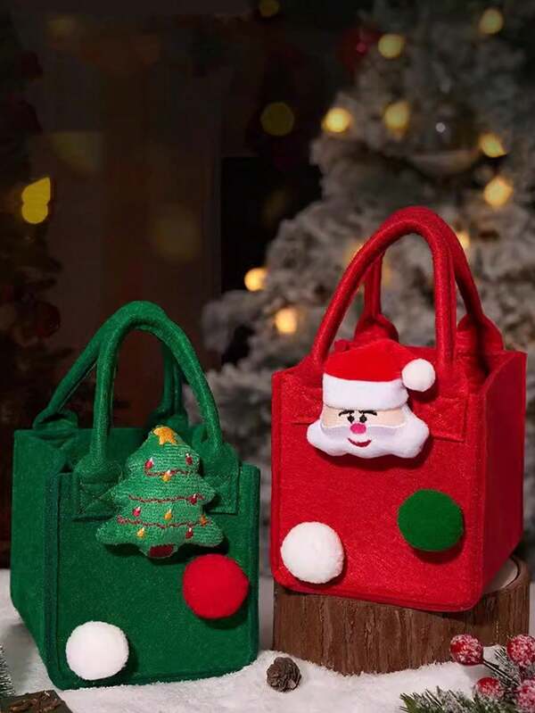 21 Pcs Christmas Night Light Plus Christmas Gift Bag Combination, Colorful Cartoon Shape, Christmas Luminous Three-Dimensional Decorations Gift Bag, Suitable For Creative Desk, Bathroom And Bedroom Decoration, Holiday Decoration, No Power Supply Required, Easy To Clean, Decorative Embellishment, Full Of Fun. Suitable For Christmas, Halloween, Desktop Decoration, Back To School Season And Other Occasions.
