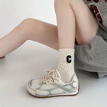 Women Casual Shoes - 米色 - 查看 4