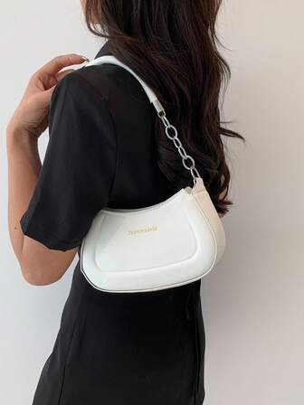 Chain Strap Shoulder Crossbody Casual Versatile Daily Women Shoulder Bags