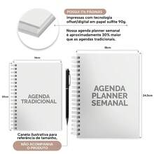 iscool Weekly Planner Plus 2026 Marble Colors - Rust Brown - View 3