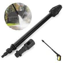 1 boquilla de turbina giratoria para Karcher K1-k7 Lavor Vax, ampliamente utilizada para el mantenimiento y la limpieza de automóviles, motocicletas, vehículos recreativos, patios, paredes y pisos. - Negro - Ver 8