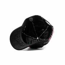 Gorra Ángel Azul Sad Boyz, Sad Boyz Crystal, Clave ALI X Junior H,  Premium Hats Moda Negra The Dandy Hats - Negro - Ver 4