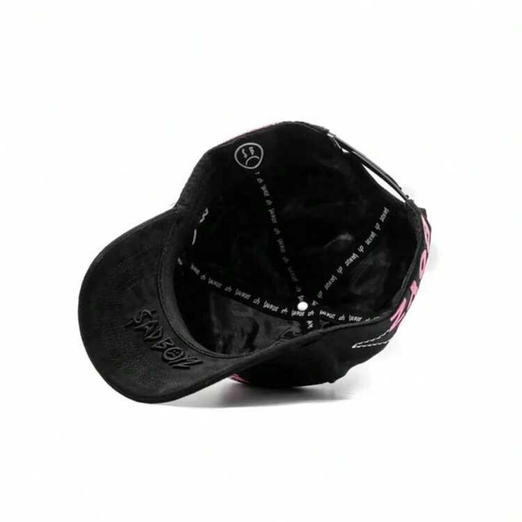 Gorra Ángel Azul Sad Boyz, Sad Boyz Crystal, Clave ALI X Junior H,  Premium Hats Moda Negra The Dandy Hats - Negro - Añade 4