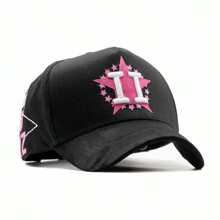 Gorra Ángel Azul Sad Boyz, Sad Boyz Crystal, Clave ALI X Junior H,  Premium Hats Moda Negra The Dandy Hats - Negro - Ver 3