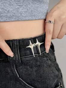 1 对可调节腰带夹 - 十字星无缝裤扣别针，适合日常和特殊活动，不会使裤子太紧，也可用于大臀部，适合男士和女士的配饰 - 彩色 - 查看 10