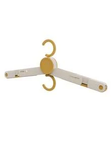 1pc Foldable Clothes Hanger, Portable Travel Drying Rack. Compact Retractable Clothes Hanger, Suitable For Hotel, Dorm And Business Travel. Can Be Stored In Wardrobe. - Multicolor - View 13