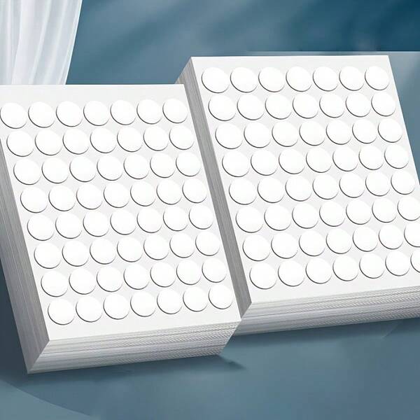 70/140pcs Transparent Acrylic Double-Sided Nano Adhesive Removable Round Double-Sided Adhesive Pads