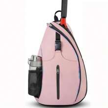 Pickleball Rackets Backpack For Men Women Sports Reversible Pickleball Paddle Bag Tennis Racquetball Badminton Travel Sling Bag