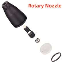 Replacement Turbo Rotary Nozzle Head  High Pressure Spray Wand Lance