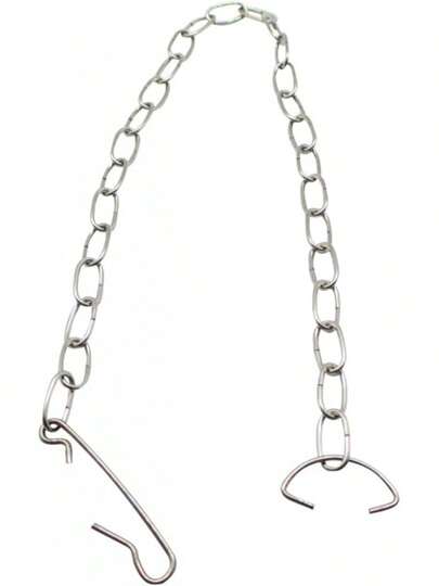 Toilet Flapper Chain - Universal Flapper Lift Toilet Chain Replacement Kit - Rust-Resistant Toilet Handle Chain - Fits Most Toilets, Easy Installation - Pack Of 1