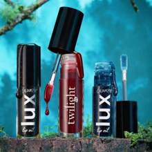 ColourPop X Twilight Lux Lip Oil - Hydrating, Sheer Tinted Lip Oil Formulated With Antioxidant-Rich Chamomile Extract &Amp; Calendula Oil - Non-Greasy, Nourishing Black Lip Oil - Team Jacob (016 Oz) - Team Edward - 查看 5