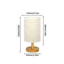 1pc USB Powered Linen Lamp, Modern USB Powered Linen Desk Lamp, Ideal Gift For Friends On Holidays And Birthdays, Suitable For Living Room And Bedroom Decor (Battery Not Included), Bedside Lamp - Multicolor - View 11