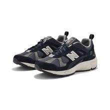 New Balance NB 878 系列复古跑鞋，2026 新款，男女通用时尚休闲运动鞋 - 藏蓝色 - 查看 1