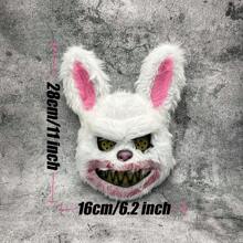 1 件万圣节恐怖血腥兔子和熊装扮面具黑色、白色、棕色您可以选择经典恐怖兔子万圣节复活节派对装扮面具[黄云英特供]生日 | 生日装饰 | 圣诞节 | 定制 | 房间装饰 | 派对装饰 | 单身派对 | 婚礼 | 气球 | 礼物 | 派对袋填充物婚礼装饰 | 礼品袋 | 个性化礼物