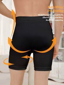 1pc Men Shapewear Shaper Tummy Control Flat Sheath Slimming Waist Trainer Butt Lifter Shorts Underwear Lingerie Briefs