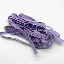 5yards 10mm Elastic Ribbon Sewing Elastic Band Colourful High Elastic Fiat Rubber Band Waist Band Stretch Rope Elastic Ribbon - Pick Colors - View 8