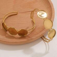 1 Buah Alas Gelang Permata Multi-Gaya Stainless Steel 304 Berlapis Emas 18K, Baki Penata Batu, Aksesoris Perhiasan Gelang DIY - gelang - View 2