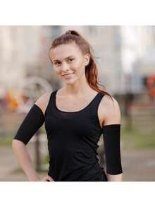 1/2 PCS Slimming Arm Shaper Massager Sleeves - Get Toned Arms & Burn Fat With Breathable Elastic Compression Wraps! - Multicolor - View 3