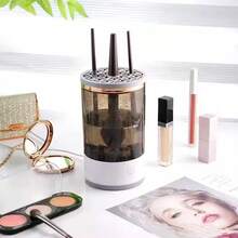 高速自动旋转化妆刷清洁器USB供电家用工具，减少烦恼，方便的化妆刷清洁器 - 彩色 - 查看 4