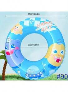 Astronaut Swim Ring, [ Thick PVC] Material, Thick | Child, Teen, Adult Anti-Side Float Life Buoy, Portable Beach Pool Party Birthday Gift