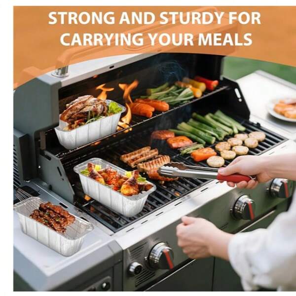 100 paquets de doublures de tasse à graisse d'accessoires de plaque de cuisson Blackstone, bacs de récupération de graisse en aluminium jetables pour les plaques de cuisson Blackstone de 17", 22", 28" et 36", support de bac de récupération de graisse, doublures de tasse à graisse pour barbecue