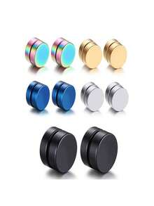 5 件/10 件/21 件/套时尚不锈钢耳钉套装，钛钢水钻高品质耳环套装，适合男女日常佩戴