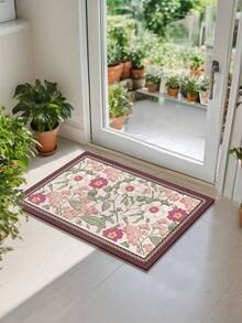 1 tấm thảm Silica Gel có họa tiết hoa cao cấp, thoải mái, chống mỏi, thấm hút và nhanh khô cho nhà bếp/phòng tắm, thảm cao su mềm Silica Gel tối giản cho nhà bếp, phòng tắm, lối vào, phòng giặt ủi, v.v. - Nhiều màu - Xem 7