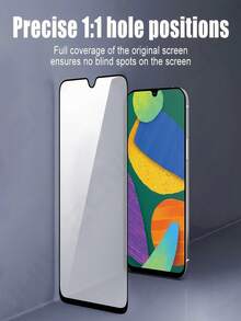 2 件 9H 高清透明钢化玻璃膜屏幕保护膜套件，一键无尘安装，兼容三星 Galaxy S25 S24 Ultra、A55 A26 A36 A56 A16、16 Pro Max、Honor、Poco/Redmi 等型号，防摔、无气泡、易于粘贴、坚固，支持指纹识别屏幕保护必需品，适用于日常防护、办公室、家用手机屏幕保护膜手机配件防水防震防刮防指纹全覆盖 - 無色 - 查看 7