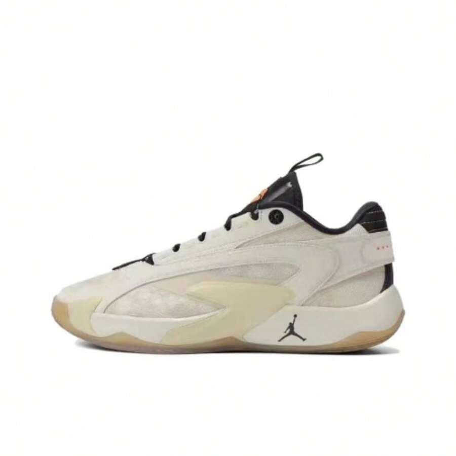 Nike Jordan Luka 2 圆形系带面料低帮篮球鞋，男女款，棕色 - 棕色 - 查看 1