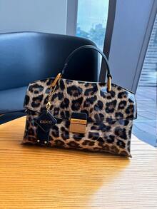 2025新款复古蓝蛇皮高端手提包，时尚奢华女士托特包，轻便大容量单肩斜挎包，鳄鱼纹鸵鸟纹OL百搭挎包 - 彩色 - 查看 5