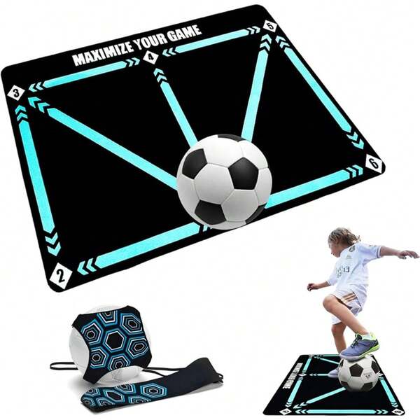 Football Footwork Training Mat For All Ages To Improve Speed Strength Coordination