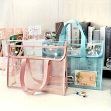 Pasta Organizadora e Portátil  Estilo Bolsa Com duas Repartições e Expansível