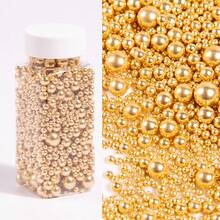 95g/3.35oz Cake Decorating Sprinkles, Mixed Pearl Set, High-Quality Baking Decoration Products, Suitable For DIY Handmade Dessert Decoration, Such As Birthday Cakes, Cupcakes, Donuts, Lollipops, Etc. Ideal For Birthday Parties, Wedding Receptions And Party Decorations. - Multicolor - View 9