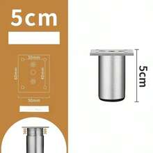 4pcs Aluminum Alloy Furniture Legs - Adjustable Round Sofa Legs, Cabinet Legs, Furniture Feet, Suitable For Cabinets, Desks, Chairs, Sofas, Beds - Multicolor - View 14