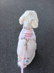 New Cartoon Bee Design Dog/Cat Harness Leash, Pet Supplies