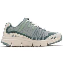Skechers 女款繫帶戶外鞋，日常通勤登山鞋，旅行極簡吸震耐穿低筒鞋 180149-GRN - 綠色 - 查看 2