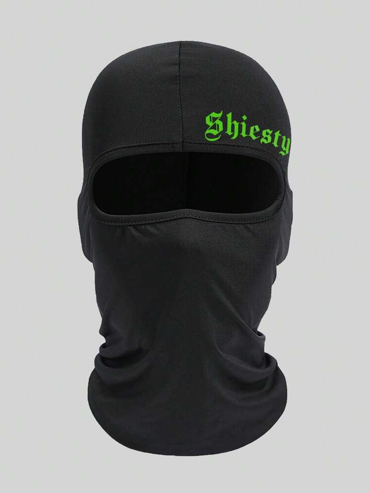Musion 1/2pcs Hip-Hop Style Motorcycle Balaclava, Breathable
