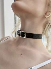 Leather Choke,Choker For Women,Choker Necklace,Halloween Costumes,Ladies' Harness Leather